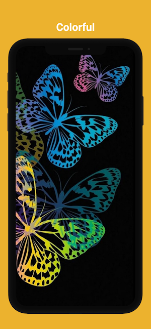 Aesthetic Butterfly Background Screenshot 3