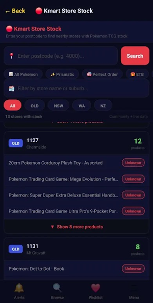TCG Tracker AU Screenshot 2