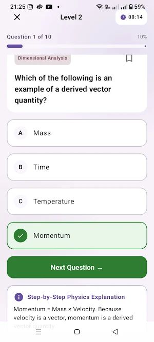 Physics Quiz for Kerala PSC Screenshot 2