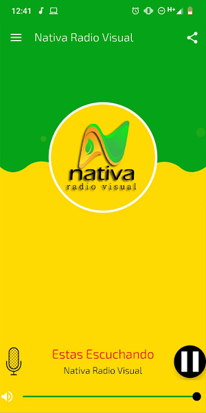 Nativa Radio Visual Screenshot 1