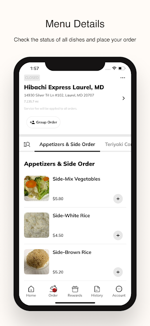 Hibachi Express Laurel Screenshot 1