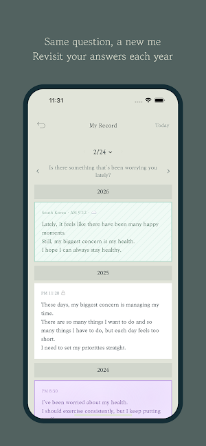 OneDayQuestion Screenshot 2