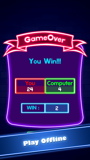 SOS Glow: Offline Multiplayer Board Screenshot 3