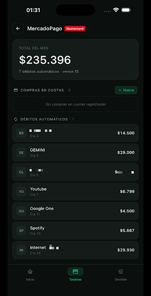 Finanzapp Screenshot 3