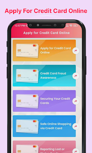 Apply For Credit Card Online Screenshot 1