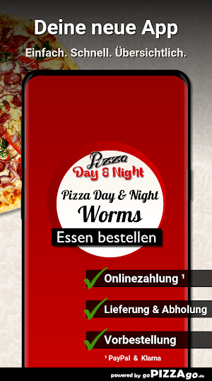 Pizza Day - Night Worms Screenshot 0