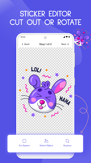 Sticker Maker: Text stickers Screenshot 2