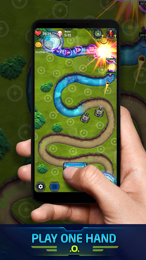 Tower Defense: Galaxy V Screenshot 1