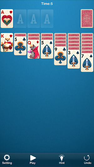 Classic Solitaire 98 Screenshot 1