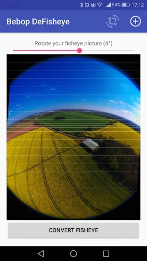 Bebop - DeFisheye Screenshot 0