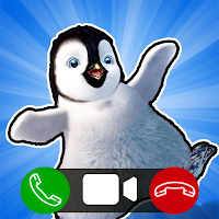 Penguin Fake Video Call & chat