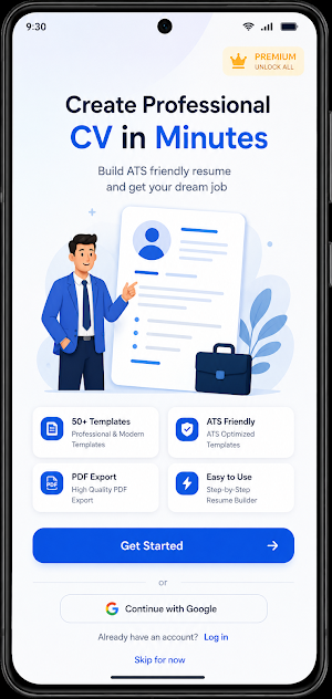 CV Maker - Resume Builder app Screenshot 0