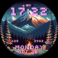 PixelWatch Wear OS Watch Face