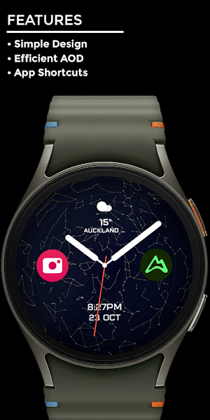 Night ver 46 - watch face Screenshot 1