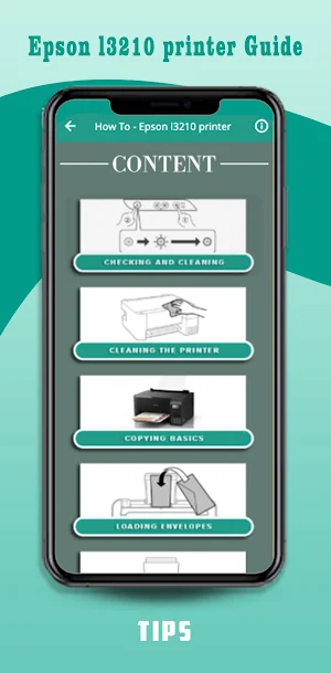 Epson l3210 printer guide Screenshot 0