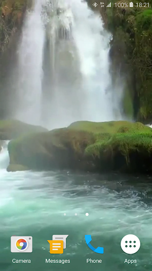 Waterfall Live Wallpaper Screenshot 1