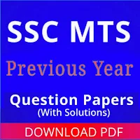 SSC MTS Previous Year Papers