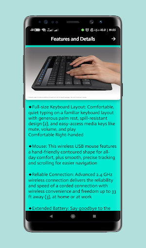 MK345 Keyboard guide Screenshot 1