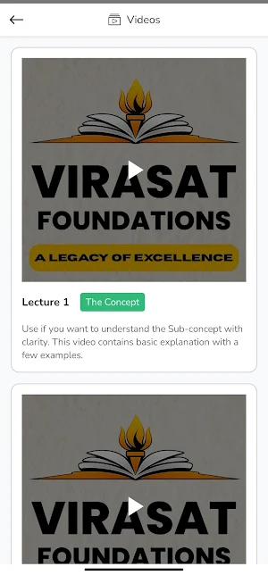 VIRASAT EDUCATION Screenshot 1