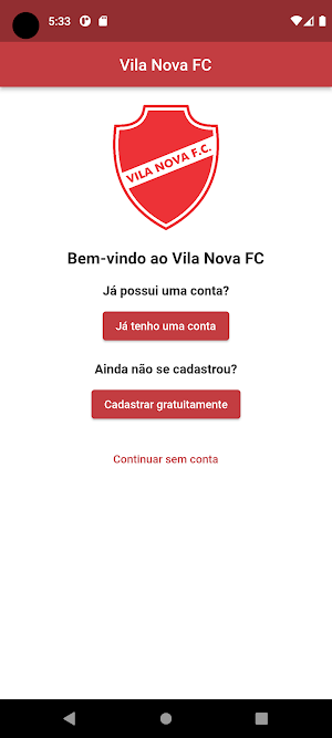 Vila Nova FC Screenshot 1