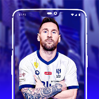 Lionel Messi Alhilal Wallpaper