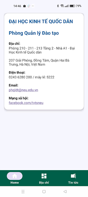 NEU Tuyển sinh Screenshot 3