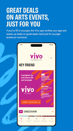 Vivo Performing Arts Screenshot 1
