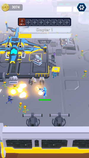 Cyber Survivor: Robot War 3D Screenshot 0