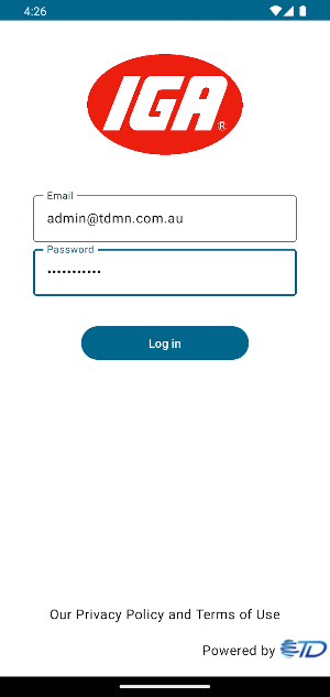 IGA Service Screenshot 0