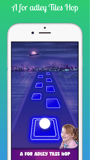 a for adley Music Tiles Hop Screenshot 2