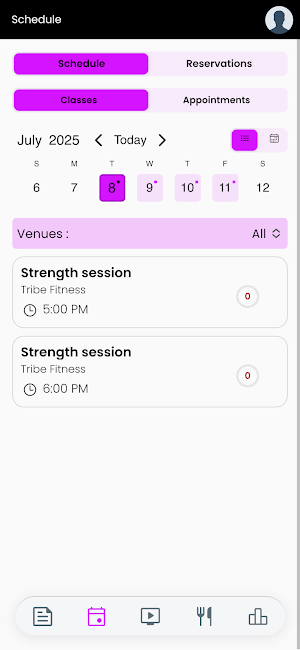 Tribe Fitness Screenshot 0