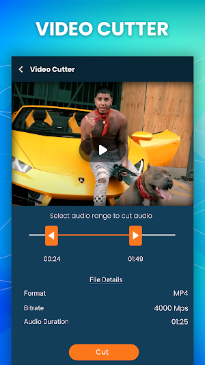 Music Player - Mp3 Converter Screenshot 1