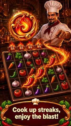 Spicy Chef: Hot Blast Screenshot 1