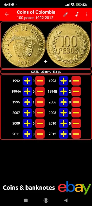 Coins of Colombia Screenshot 2