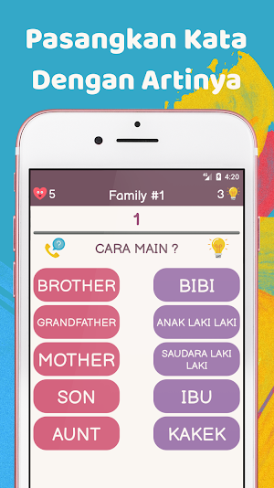 Kuis Bahasa Inggris - Kubis Screenshot 3