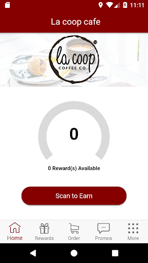 La Coop Cafe Rewards Screenshot 0