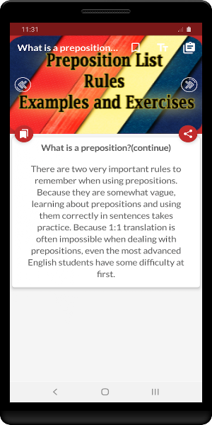 Preposition Rules Examples Screenshot 2