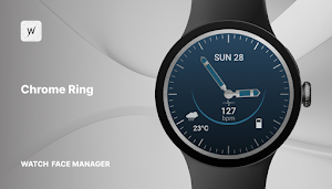 Chrome Ring Watch Face Screenshot 0
