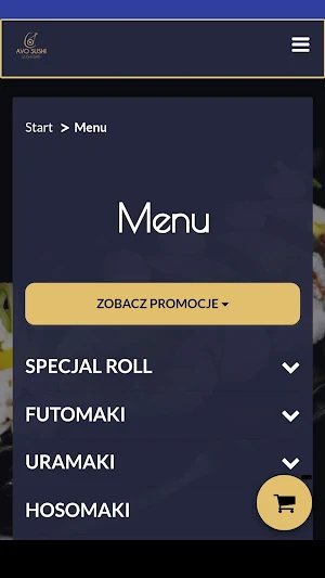 AVO SUSHI Screenshot 2