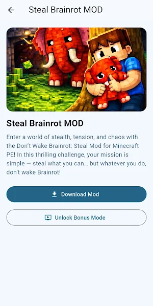 Steal Mod : Dont Wake Brainrot Screenshot 0