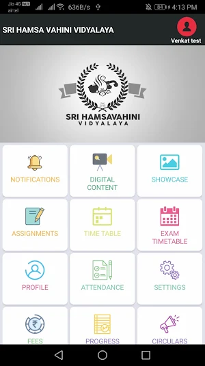 Sri Hamsavahini Vidyalaya Screenshot 1