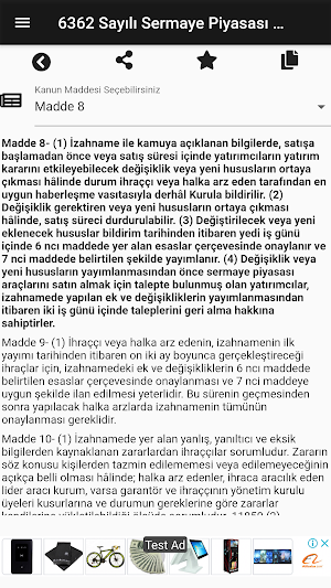 Kanunlar - Kanunlara Hızlı ve Kolay Erişim Screenshot 1