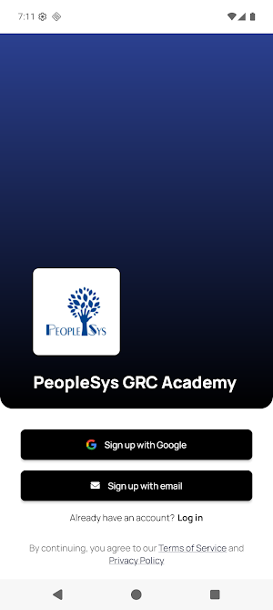 PeopleSys GRC Academy Screenshot 0