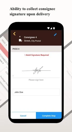 UPS Global Pickup & Delivery (GPD) Screenshot 3