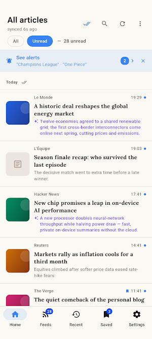 Feedrion Screenshot 2