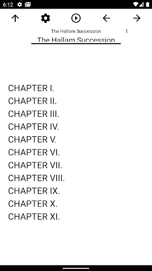 Book, The Hallam Succession Screenshot 0