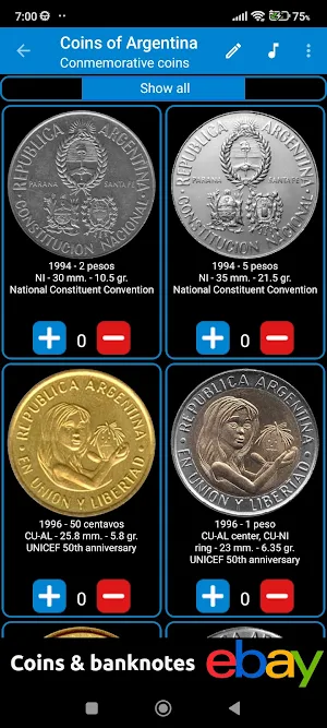 Coins of Argentina Screenshot 2
