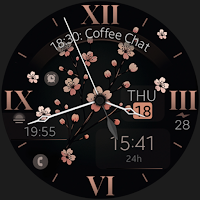 Classic Flowers watch face