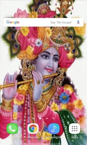 Krishna Magic Live Wallpaper Screenshot 1