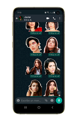 Stickers de Dua Lipa ❤️ Screenshot 0